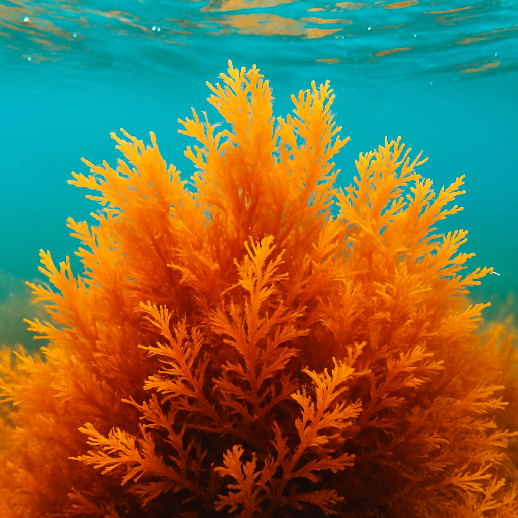 Irish sea moss in the ocean, best natural supplement for skin health